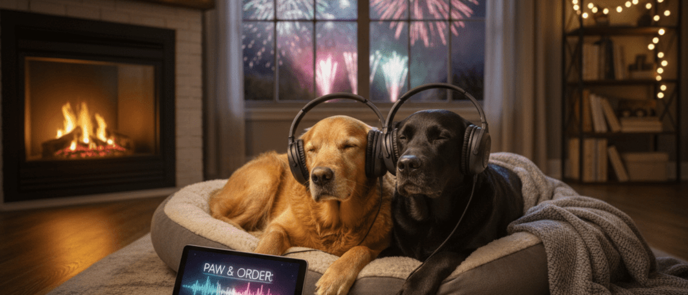 Bonfire Night Blues: How Music Can Be a Lifesaver for Anxious Dogs