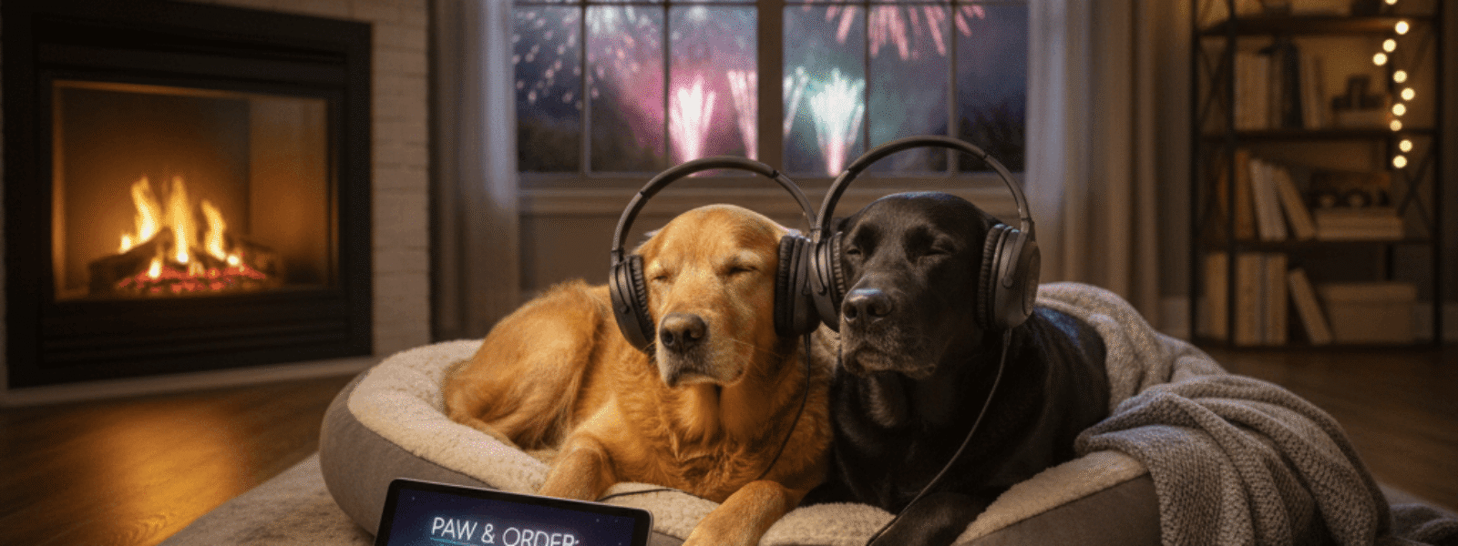 Bonfire Night Blues: How Music Can Be a Lifesaver for Anxious Dogs